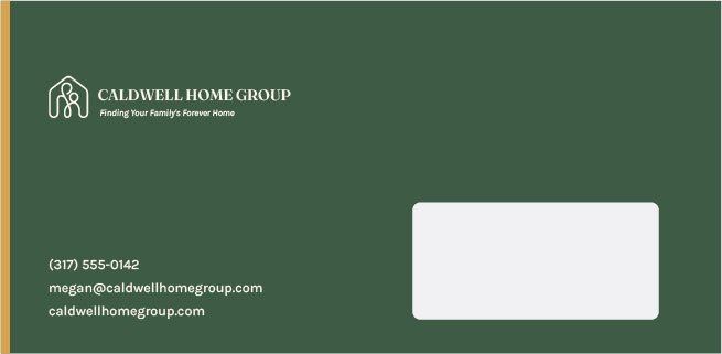 Envelope front
