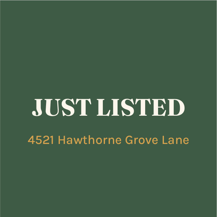 Just Listed post