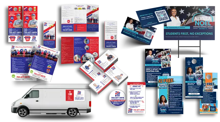 Custom graphics design portfolio - Glowing Graphics