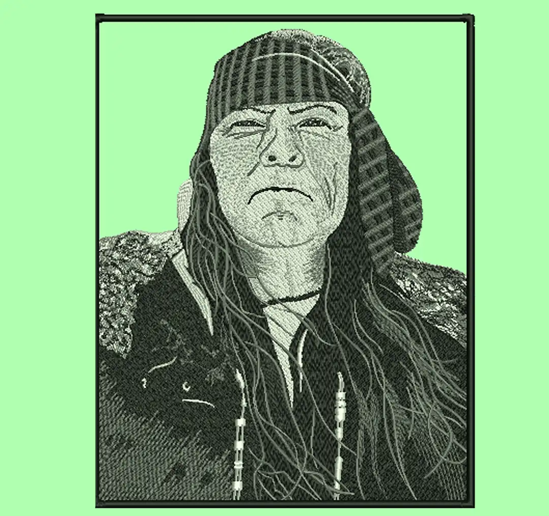 Embroidery digitizing portfolio sample
